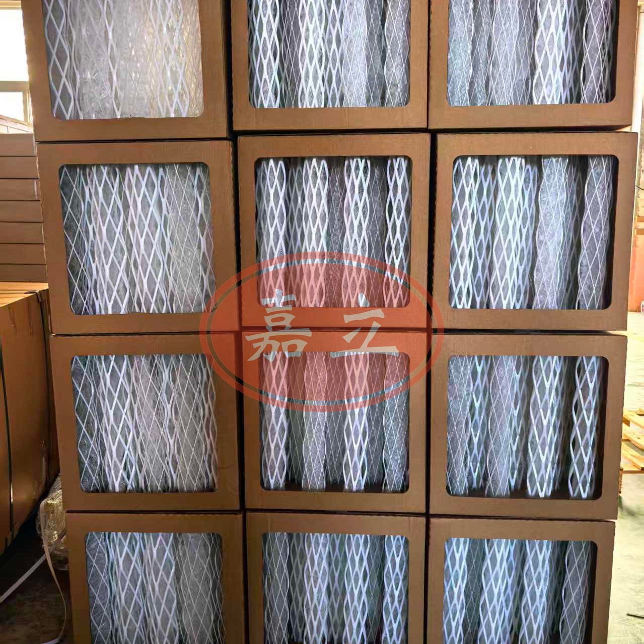 昆明3D柱型漆雾过滤收集器